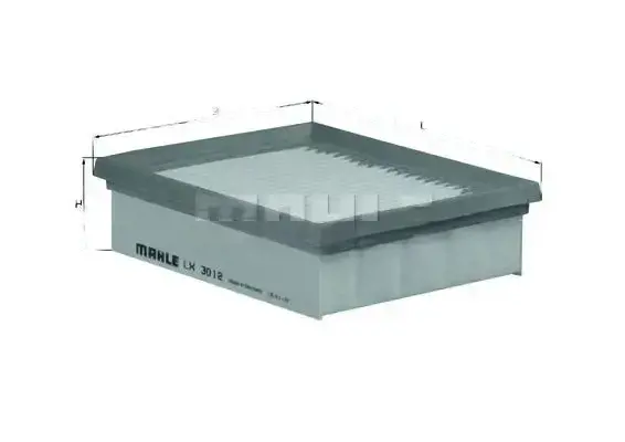 Filtro aria KNECHT LX 2634 per TOYOTA HIGHLANDER / KLUGER (_U2